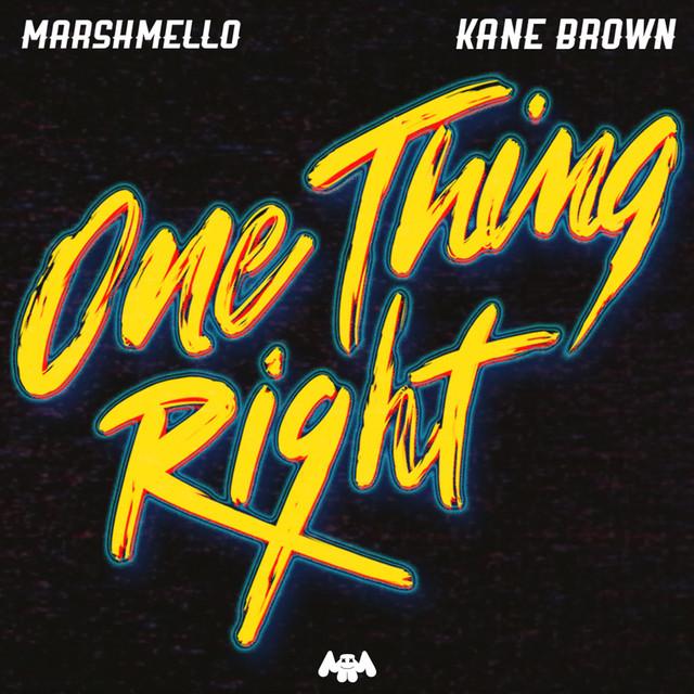 One Thing Right - feat. Kane Brown – Marshmello, Kane Brown