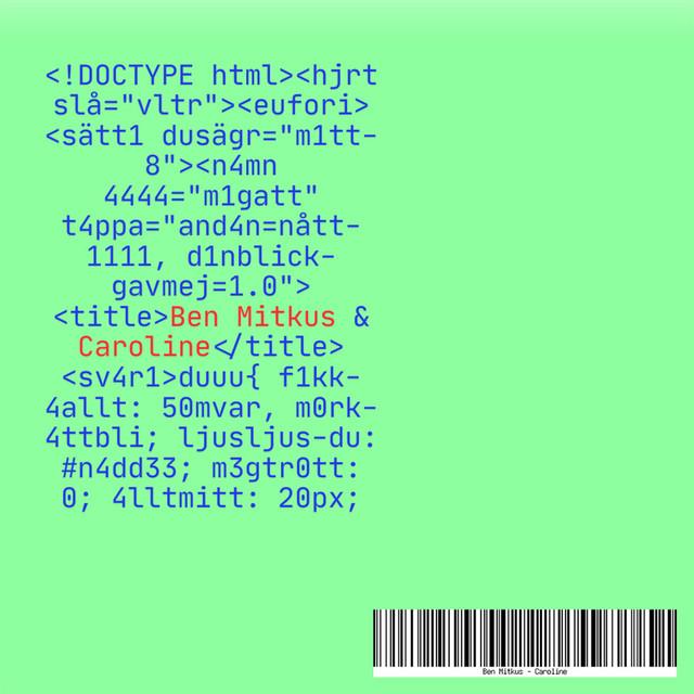 Caroline – Ben Mitkus